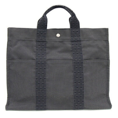 Hermès Gray Canvas Herline