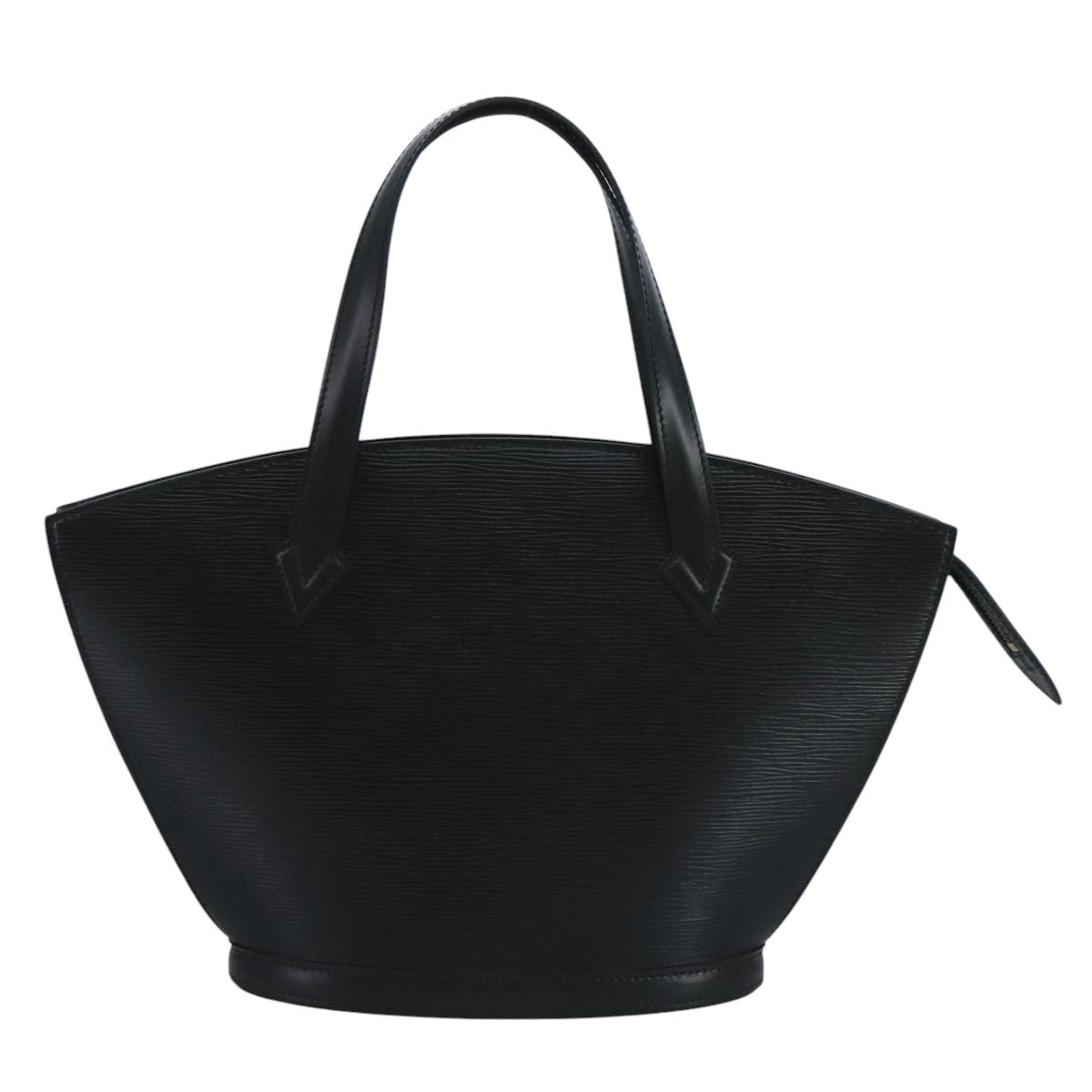 Louis Vuitton Black Leather Saint Jacques