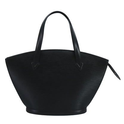 Louis Vuitton Black Leather Saint Jacques
