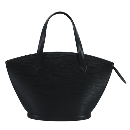Louis Vuitton Black Leather Saint Jacques