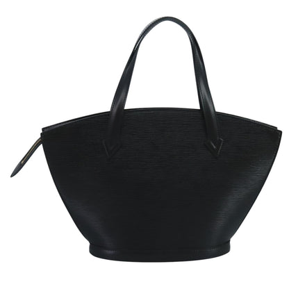 Louis Vuitton Black Leather Saint Jacques