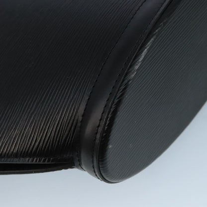 Louis Vuitton Black Leather Saint Jacques