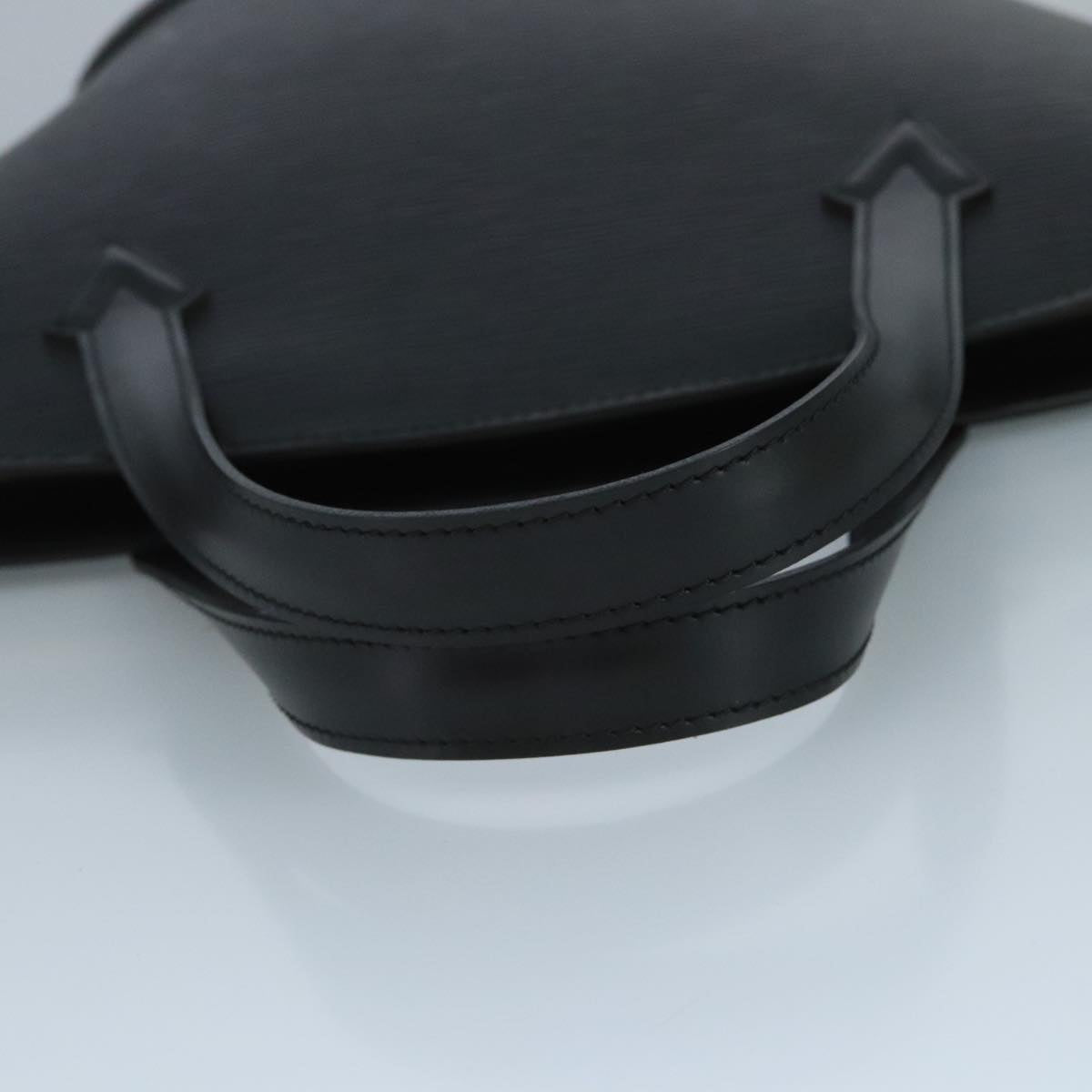 Louis Vuitton Black Leather Saint Jacques