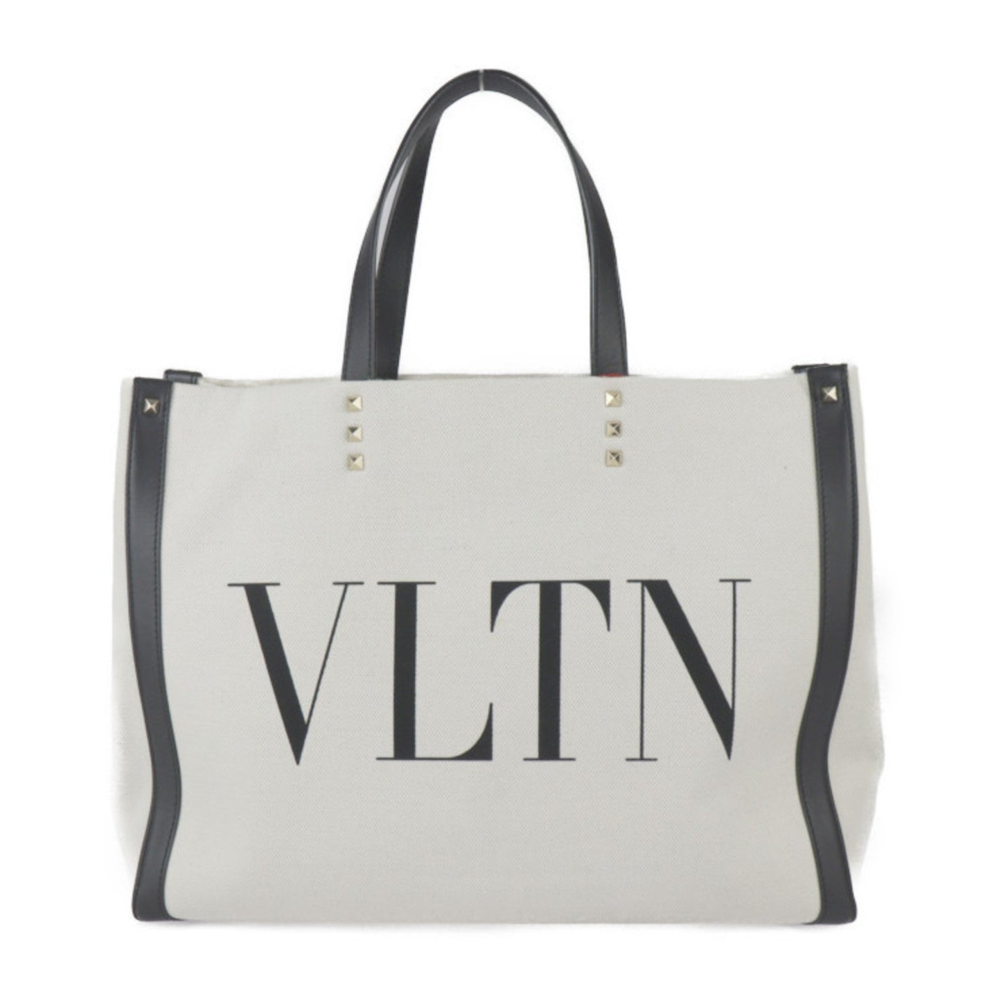 Valentino Garavani White Canvas Vltn