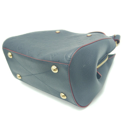 Louis Vuitton Blue Leather Montaigne