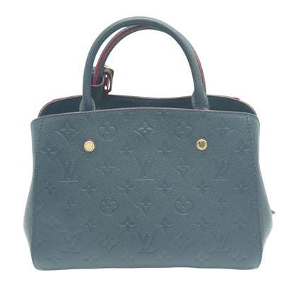 Louis Vuitton Blue Leather Montaigne
