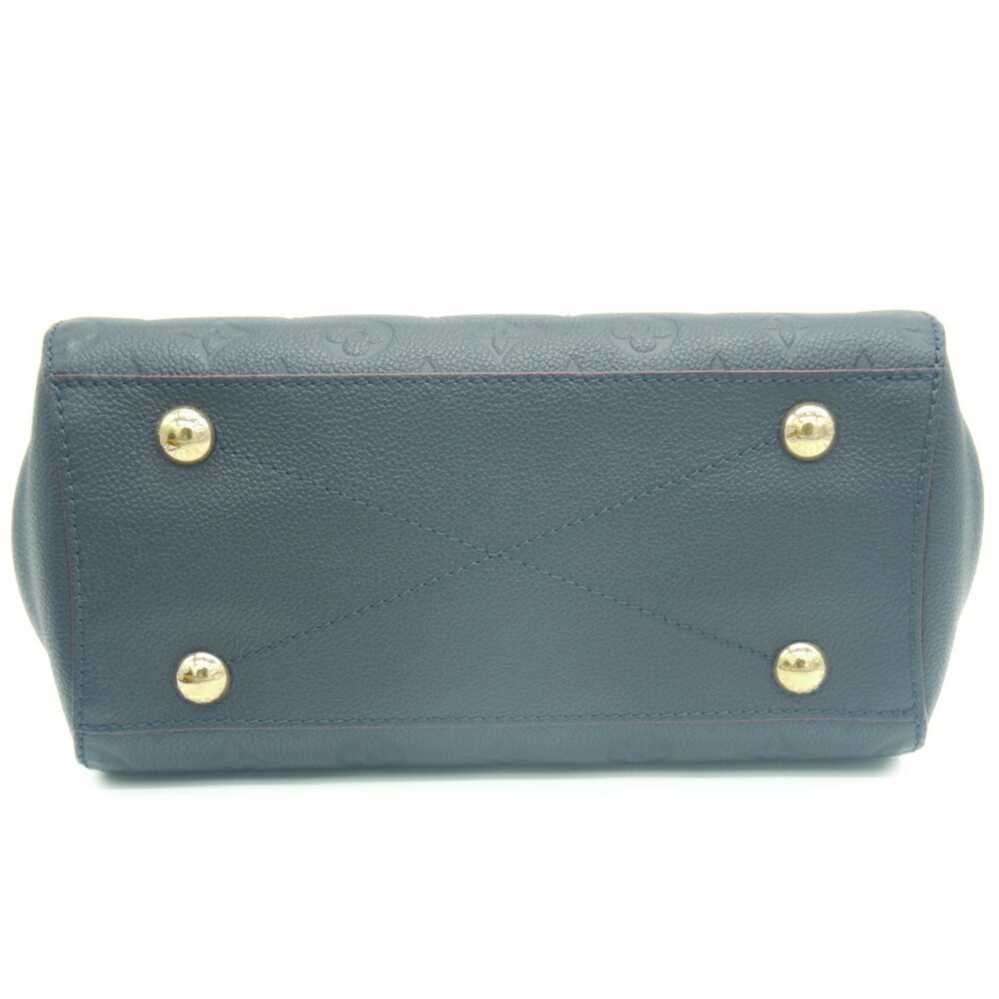 Louis Vuitton Blue Leather Montaigne