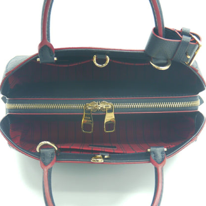Louis Vuitton Blue Leather Montaigne