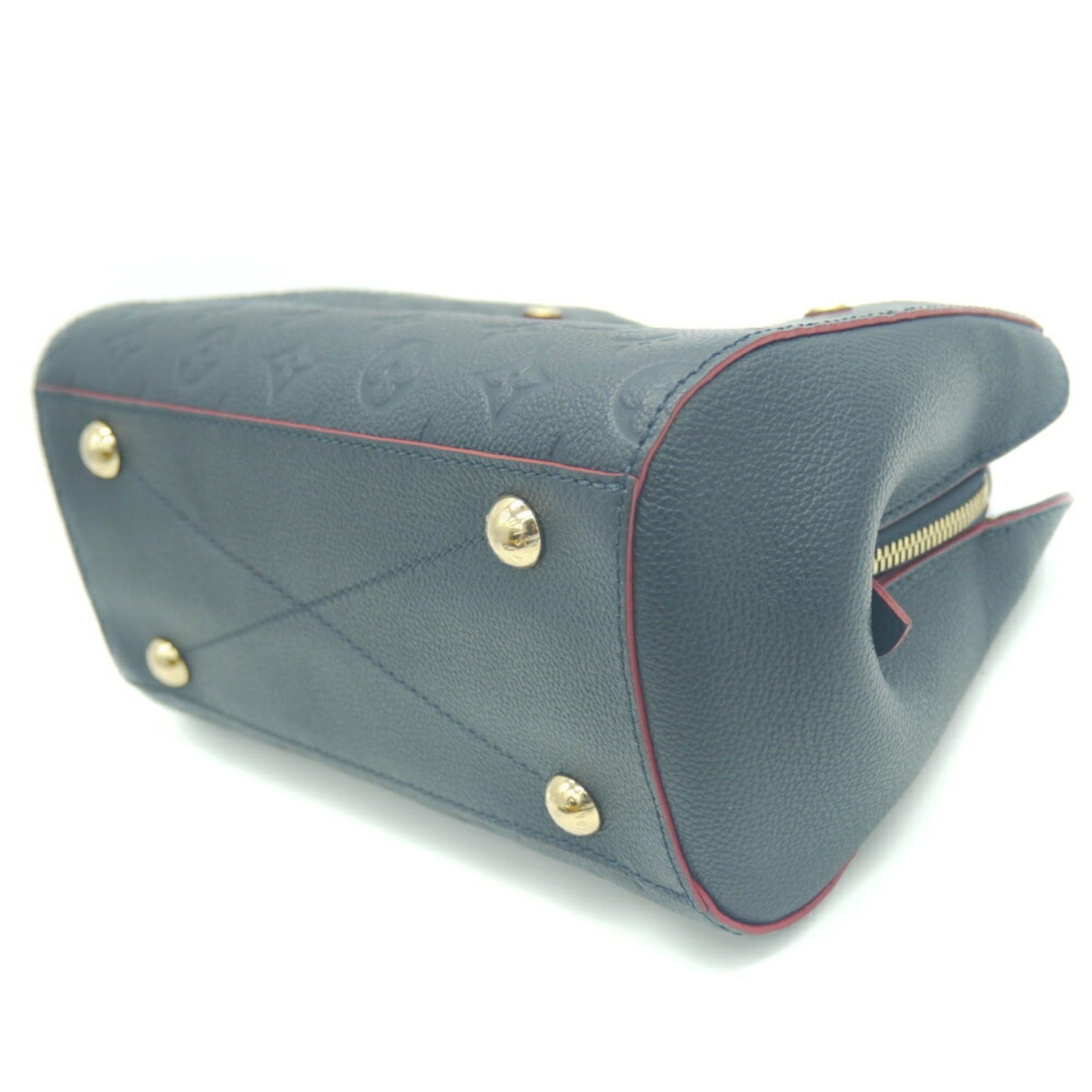 Louis Vuitton Blue Leather Montaigne