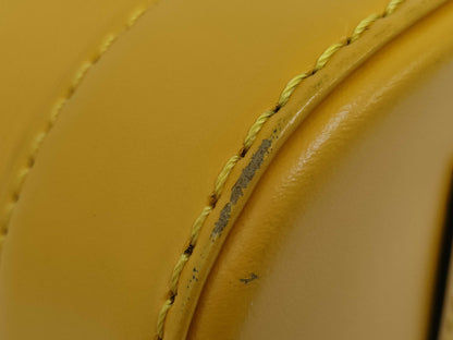 Louis Vuitton Yellow Leather Alma Bb
