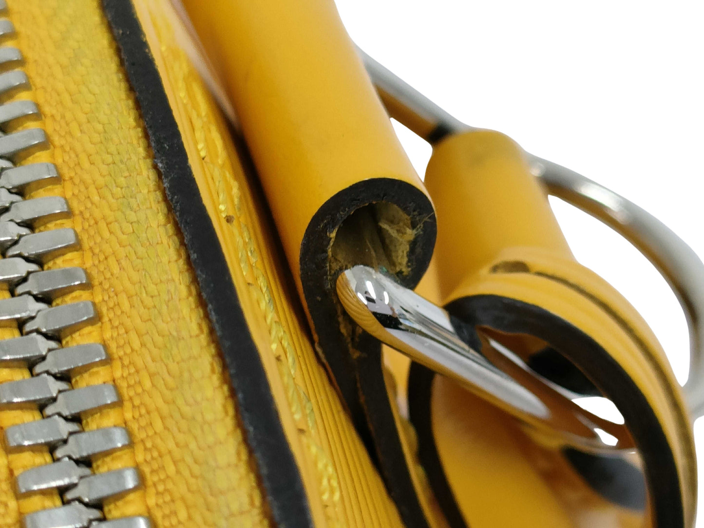 Louis Vuitton Yellow Leather Alma Bb