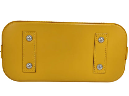 Louis Vuitton Yellow Leather Alma Bb