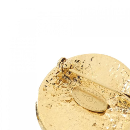 Chanel Gold Gold Plated Coco Mark
