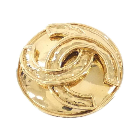 Chanel Gold Gold Plated Coco Mark
