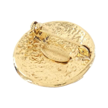 Chanel Gold Gold Plated Coco Mark