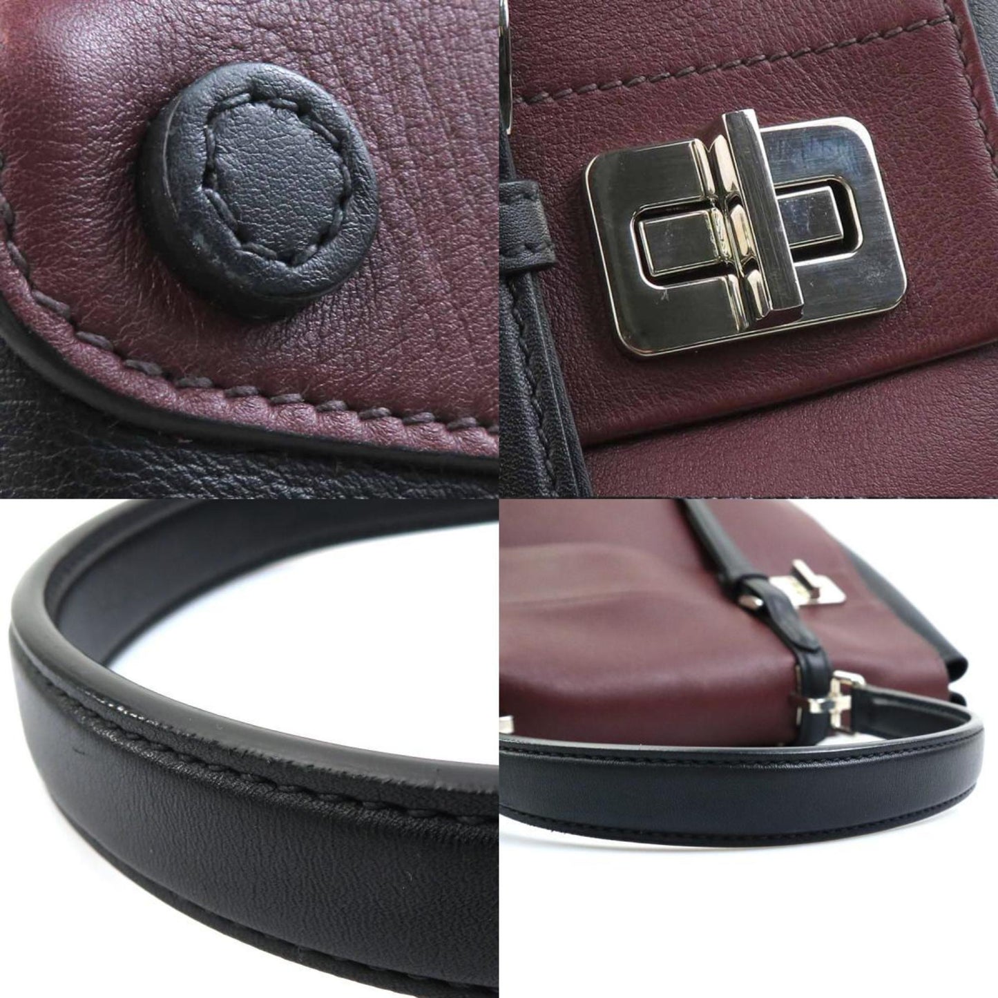 Prada Black Leather Handbag