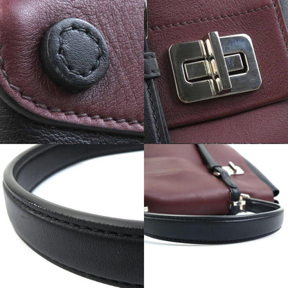 Prada Black Leather Handbag