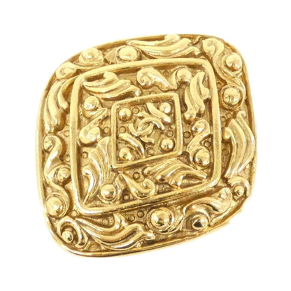 Chanel Gold Gold Plated Coco Mark