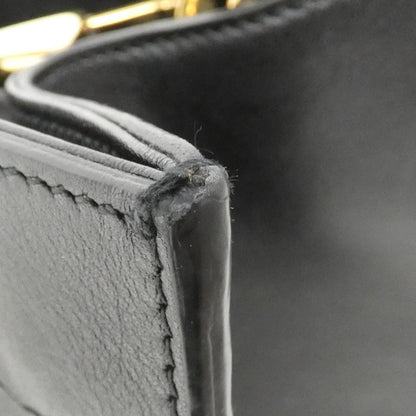 Gucci Black Leather Diana