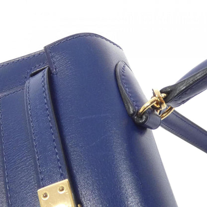 Hermès Blue Leather Kelly Mini