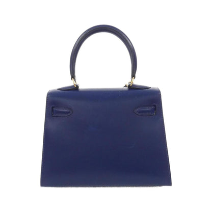 Hermès Blue Leather Kelly Mini