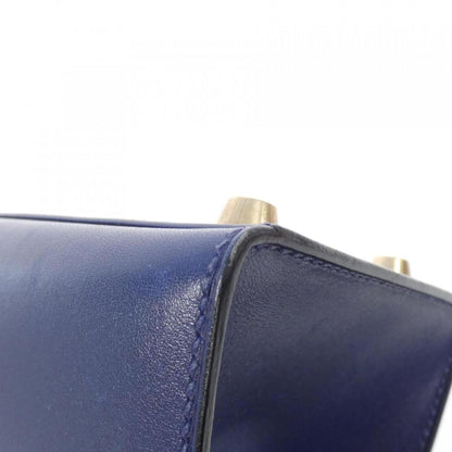 Hermès Blue Leather Kelly Mini
