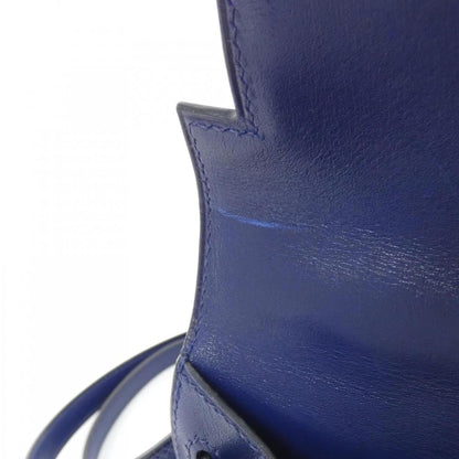 Hermès Blue Leather Kelly Mini