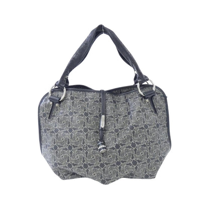 Salvatore Ferragamo Brown Canvas Gancini