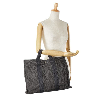 Hermès Gray Canvas Herline