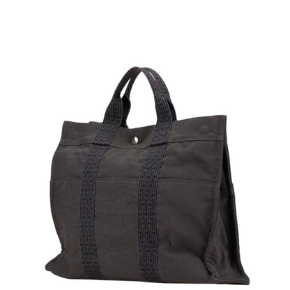Hermès Gray Canvas Herline