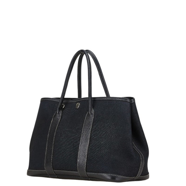 Salvatore Ferragamo Brown Canvas Gancini