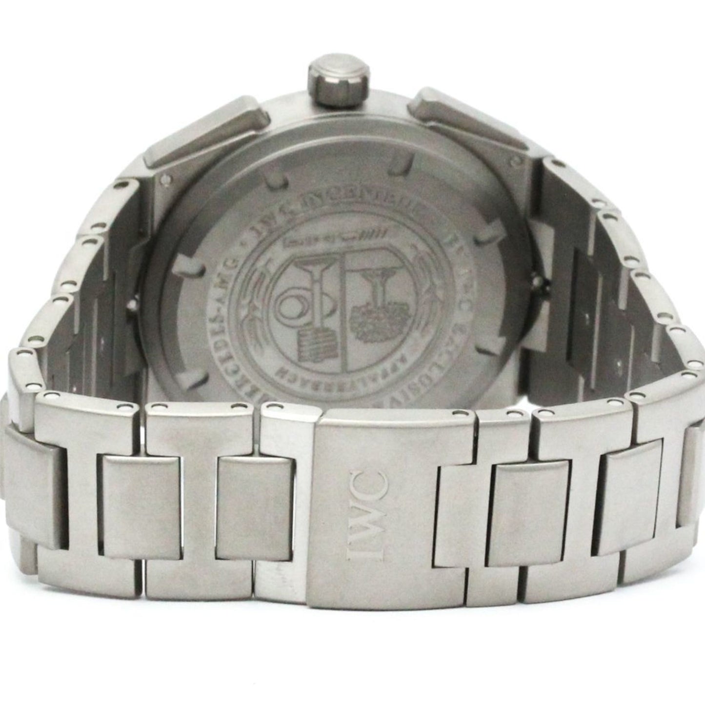 Iwc Schaffhausen Blue Titanium Watch
