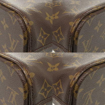 Louis Vuitton Brown Canvas Handbag