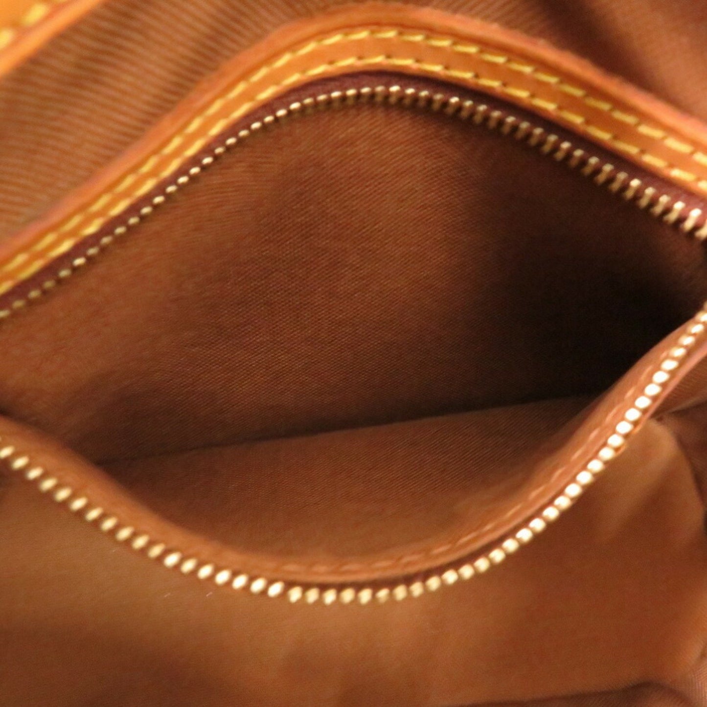 Louis Vuitton Brown Canvas Handbag