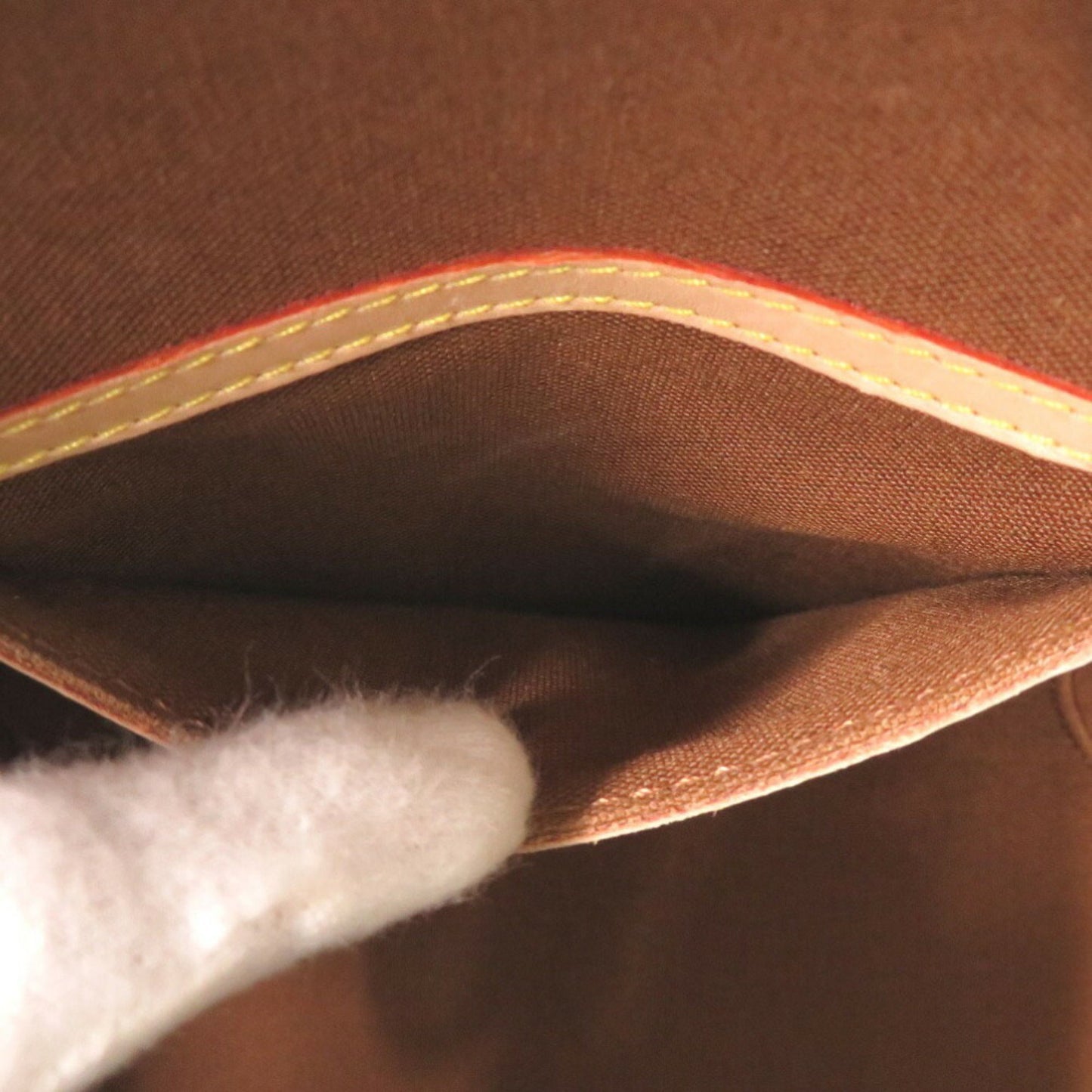 Louis Vuitton Brown Canvas Ellipse