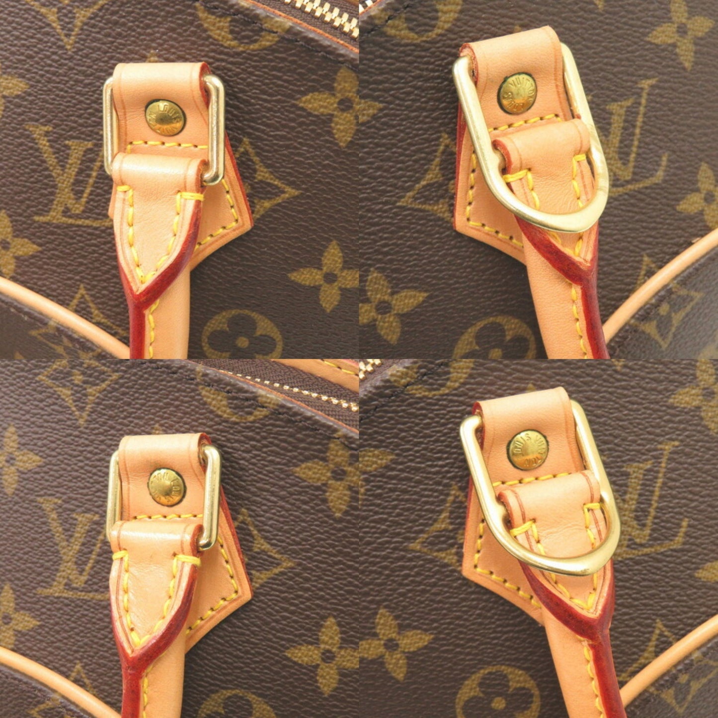 Louis Vuitton Brown Canvas Ellipse