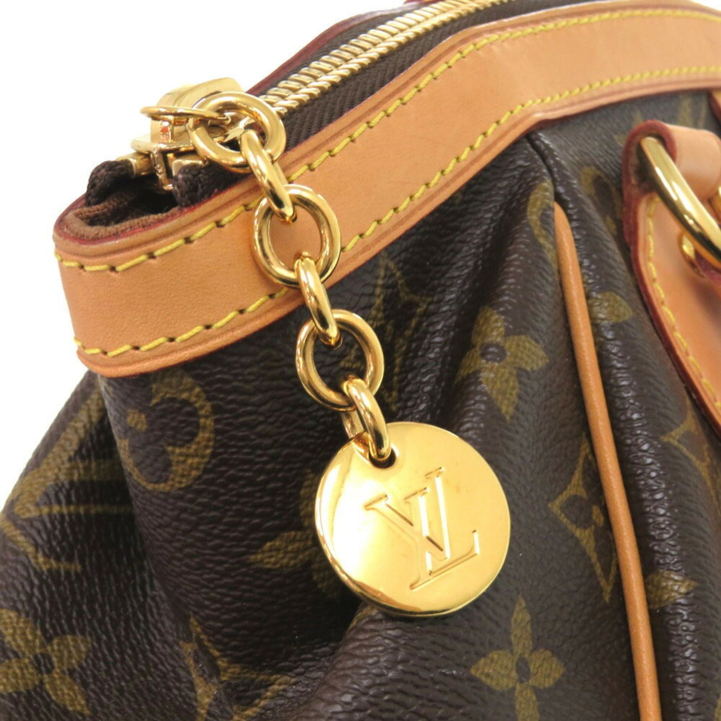 Louis Vuitton Brown Canvas Tivoli