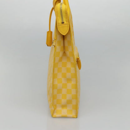 Louis Vuitton Yellow Canvas Handbag