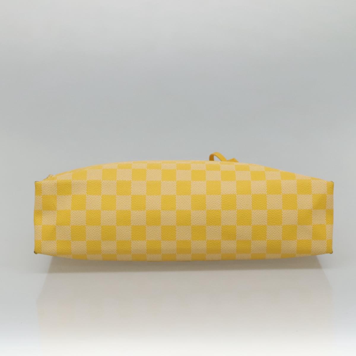 Louis Vuitton Yellow Canvas Handbag