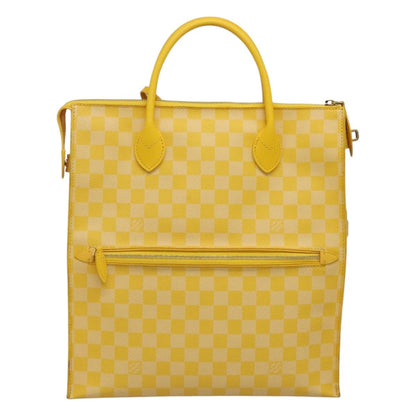 Louis Vuitton Yellow Canvas Handbag