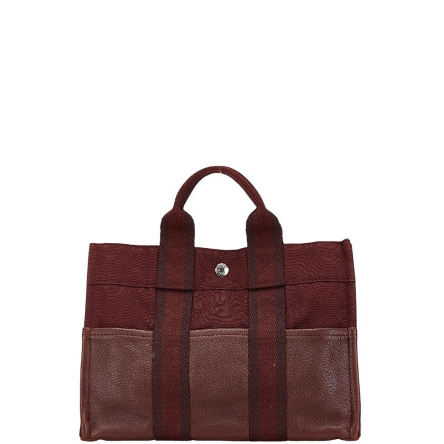 Hermès Red Canvas Fool Toe