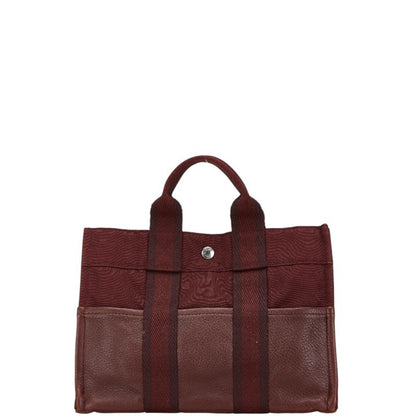Hermès Red Canvas Fool Toe