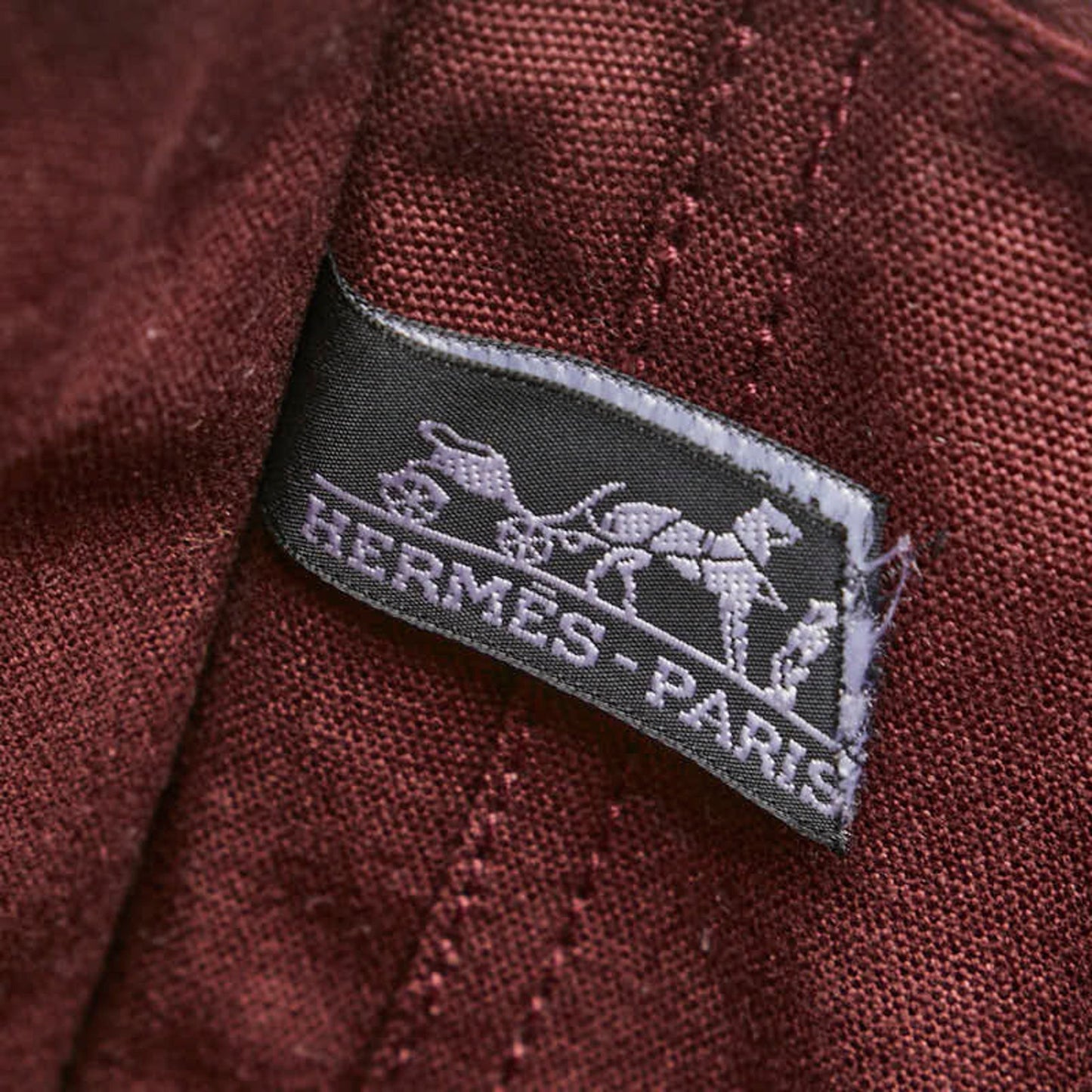 Hermès Red Canvas Fool Toe