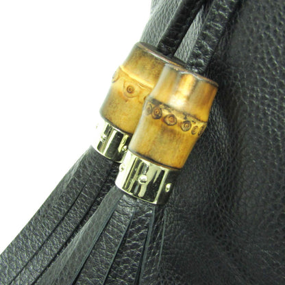 Gucci Black Leather Tote