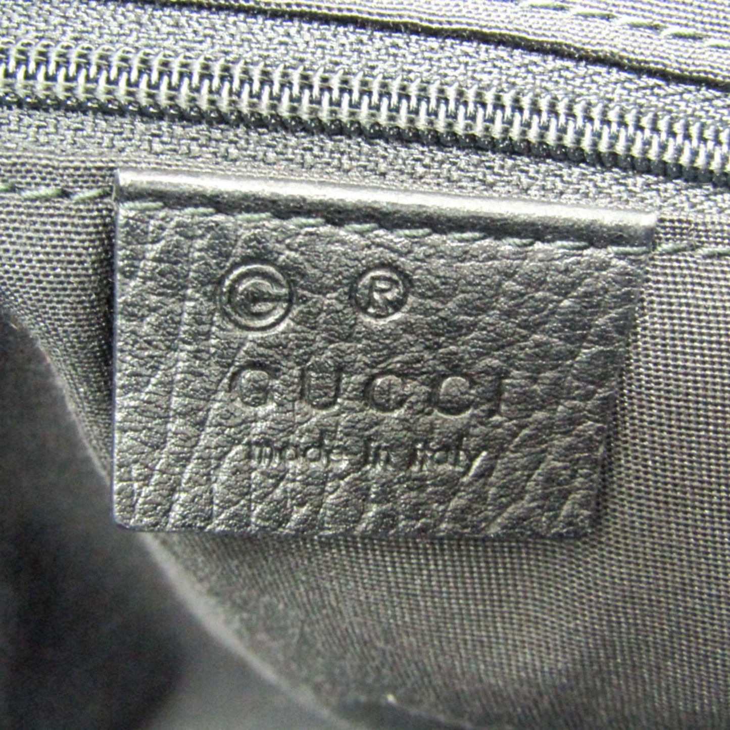 Gucci Black Leather Tote