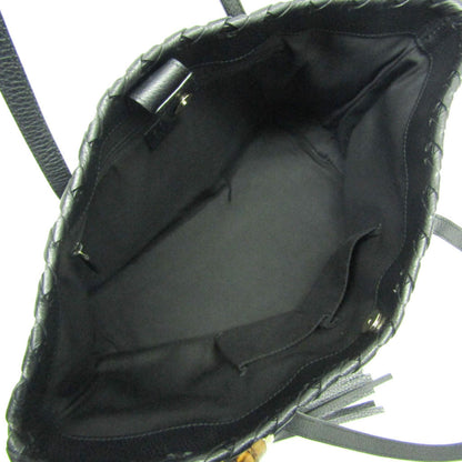 Gucci Black Leather Tote