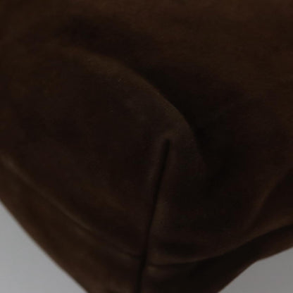 Prada Brown Suede Shoulder
