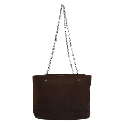 Prada Brown Suede Shoulder