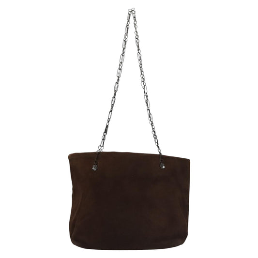 Prada Brown Suede Shoulder