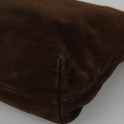 Prada Brown Suede Shoulder